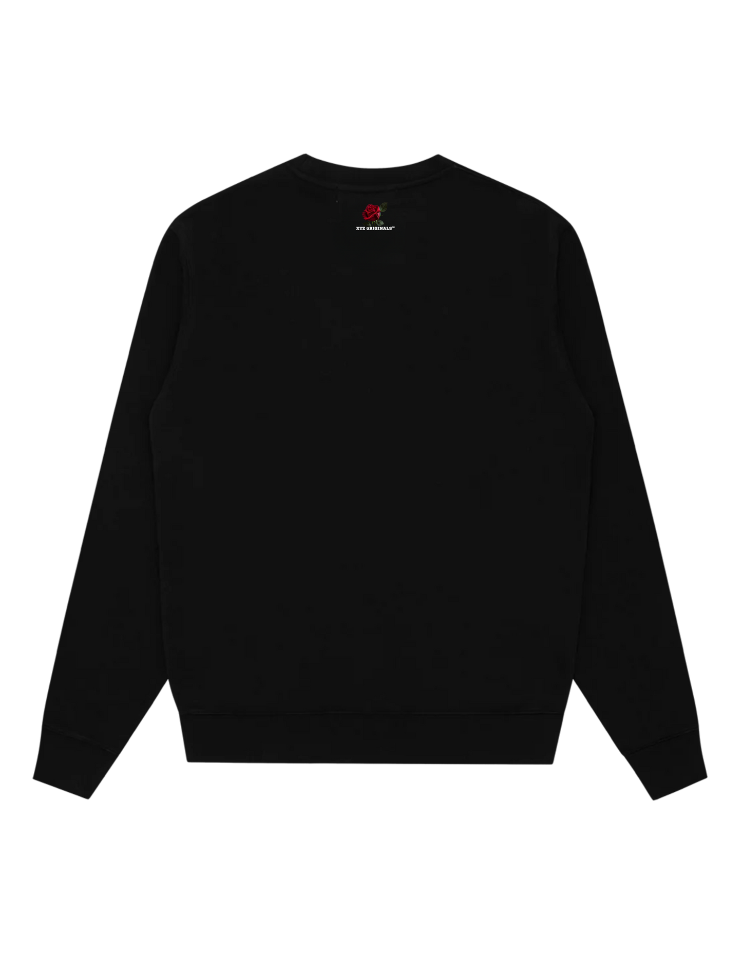 Skater Helmet Skull Crewneck - Black