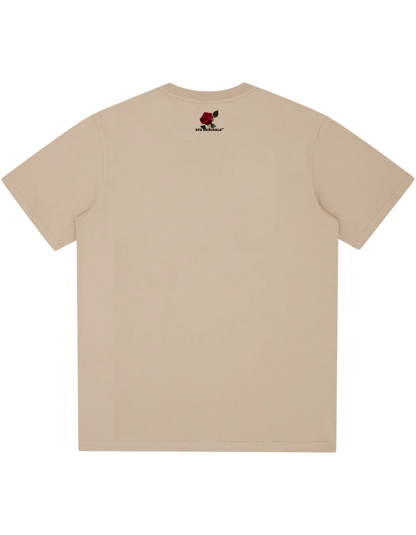 XO™ Rose Logo Unisex T-Shirt - Desert Dust