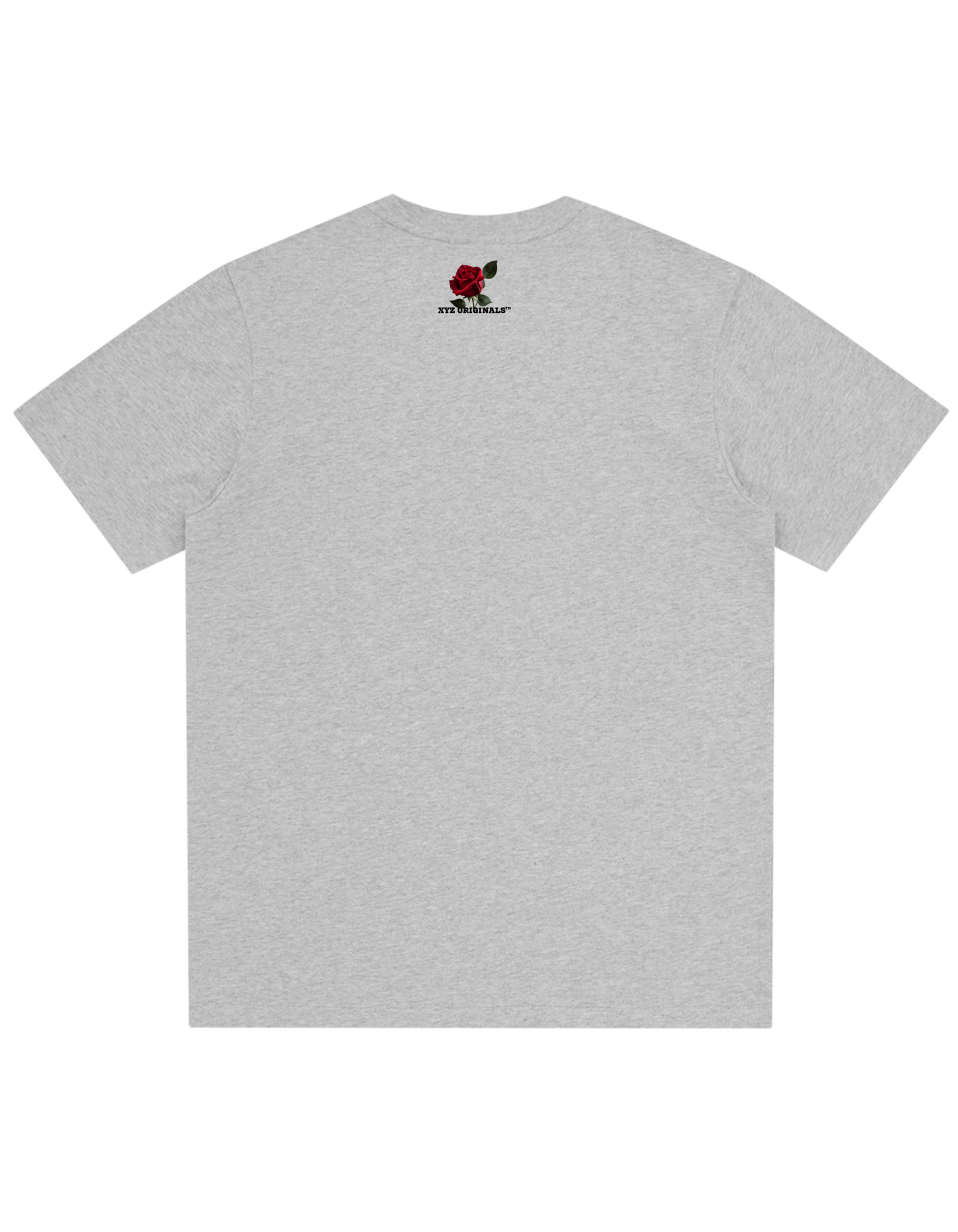 XO™Rose Logo Unisex T-Shirt - Heather Grey