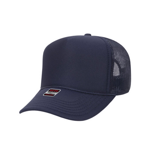 OTTO CAP 5 Panel Mid Profile Trucker Hat | Minimum Order Quantity x 12