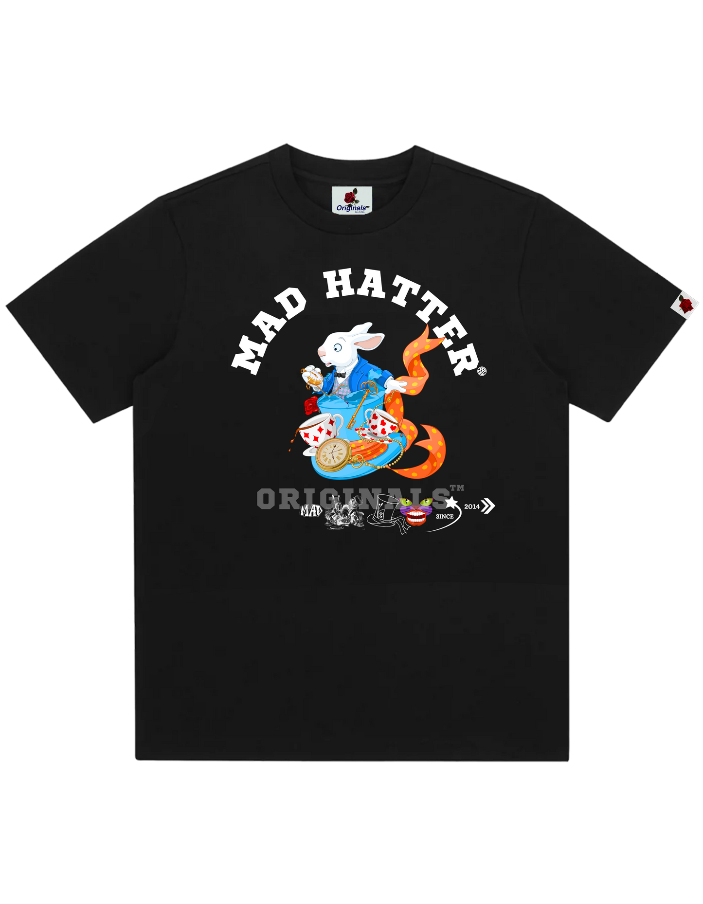 Mad Hatter T-Shirt - Black