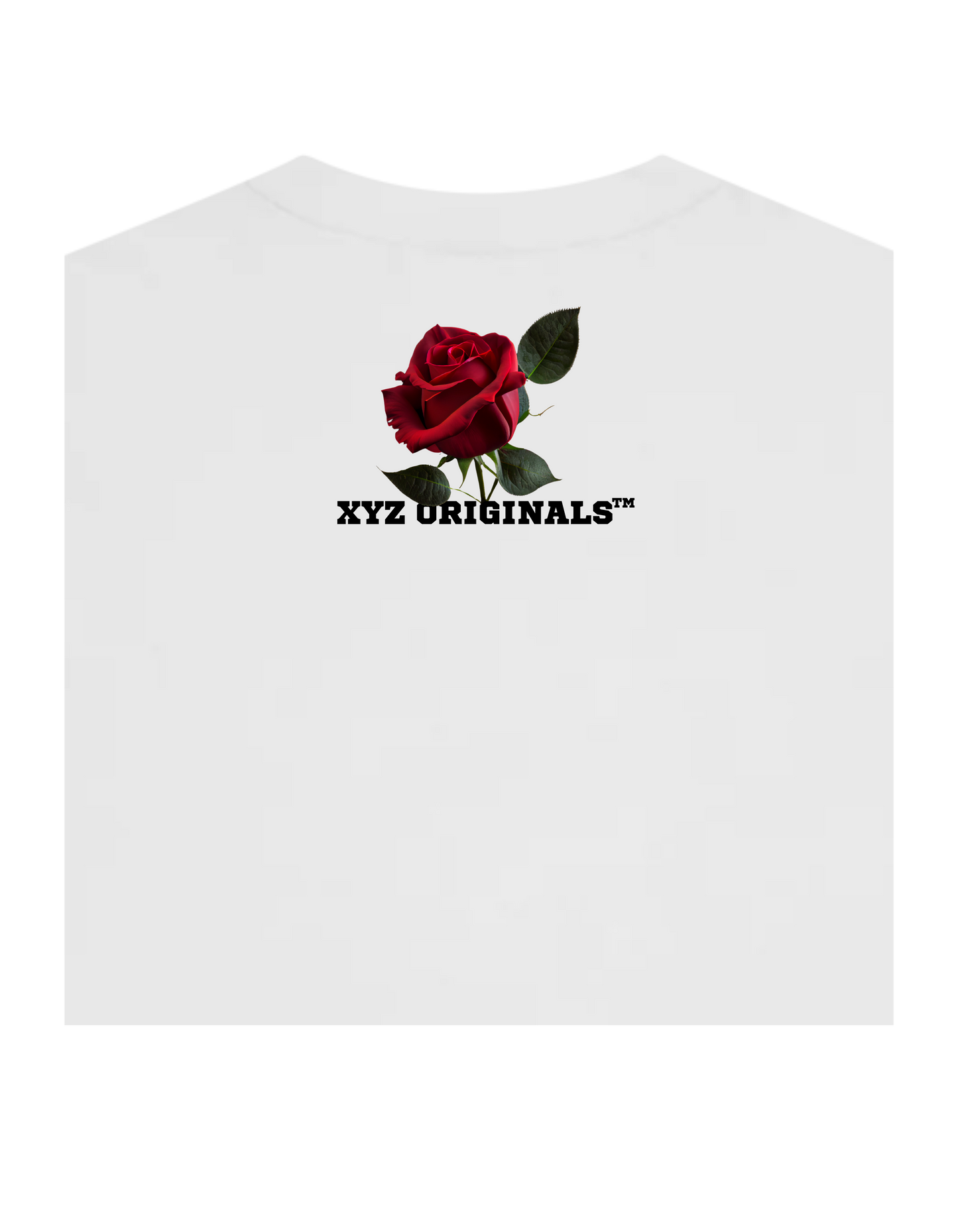 XO™Rose Logo Unisex T-Shirt - White