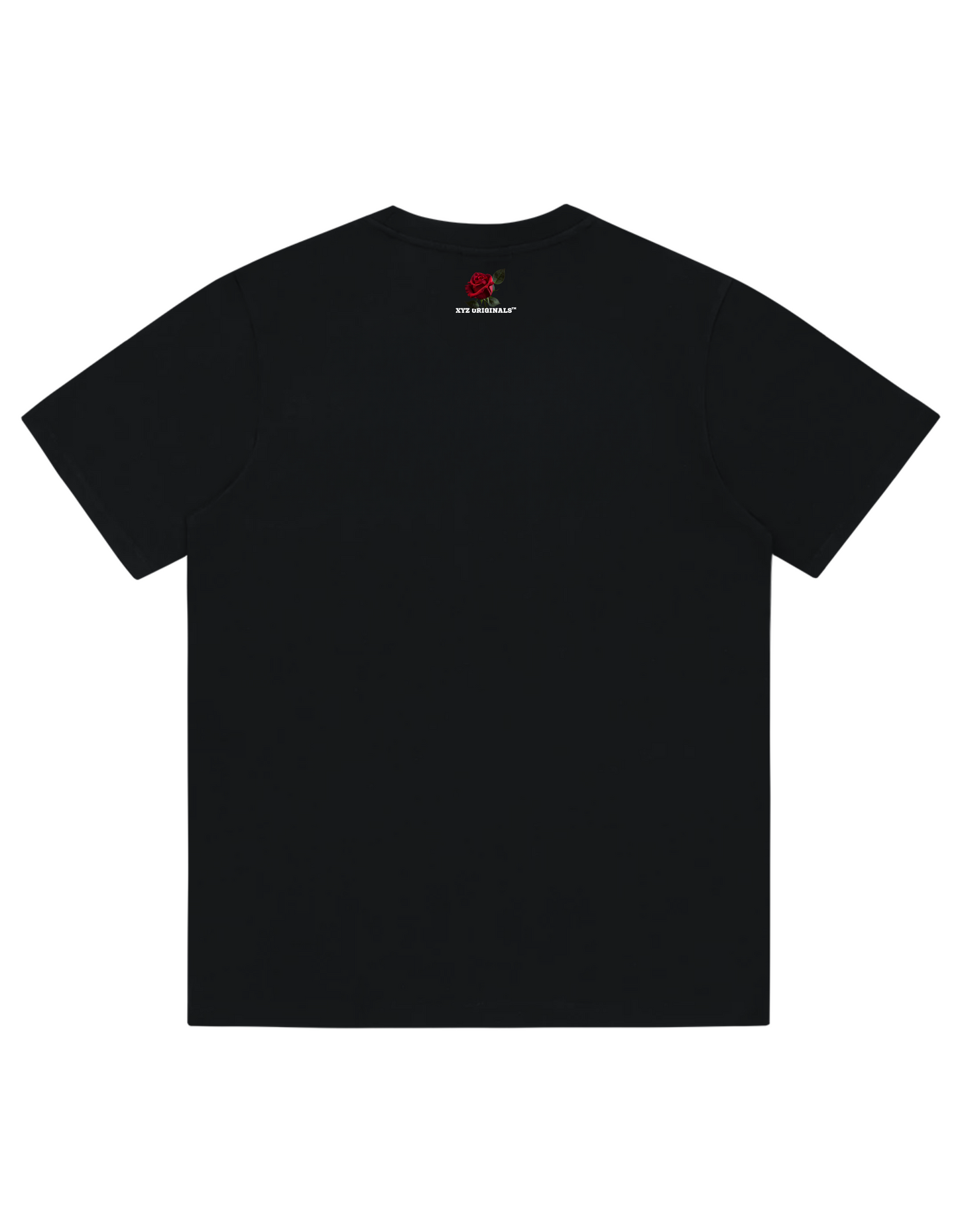 XO™Rose Logo Unisex T-Shirt - Black