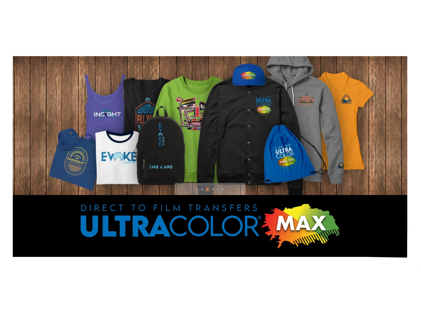 UltraColor® MAX Direct to Film Transfers