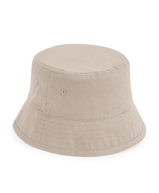 100% Organic Cotton Twill. Junior Organic Cotton Bucket Hat - B90NB