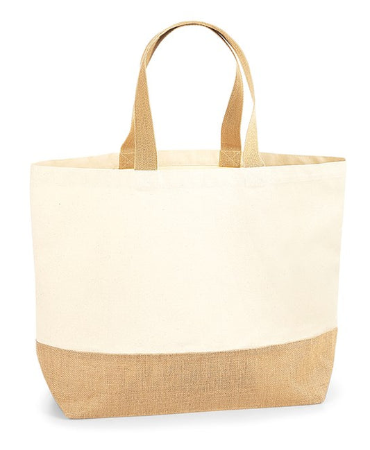 Jute Base Canvas Tote XL - WM452