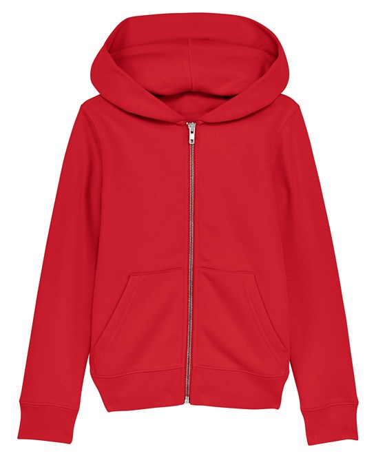 Mini Runner Kids Brushed Zip-Through Sweatshirt - SX149